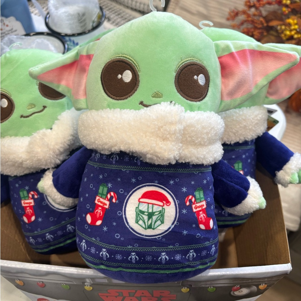 Star Wars Plush Toy with Green and Blue Outfit